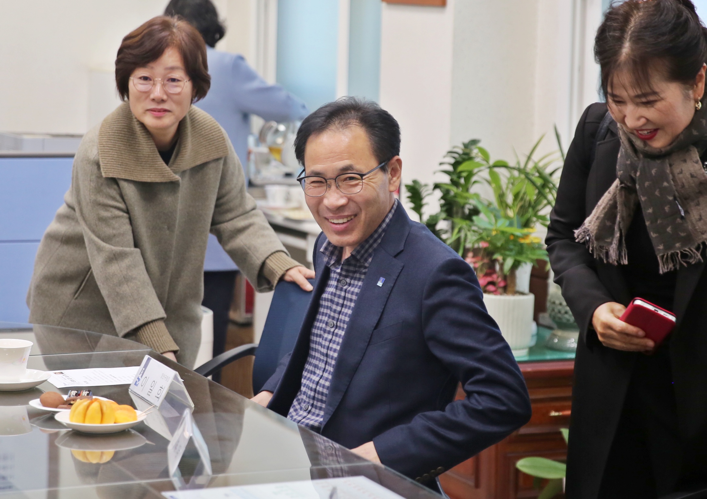 정자3동 사랑의 김장 나눔 전달식2번 사진